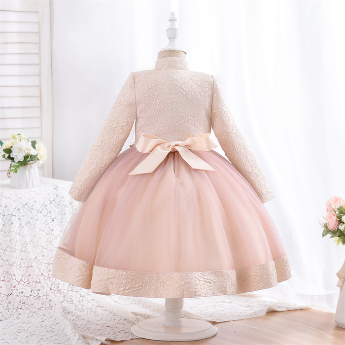 3 Pieces Puffy Dress for Kids - 3Pcs