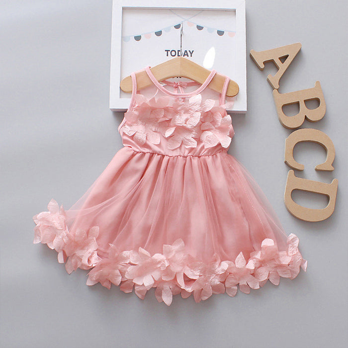 Flower Fairy Party Dress for Kids