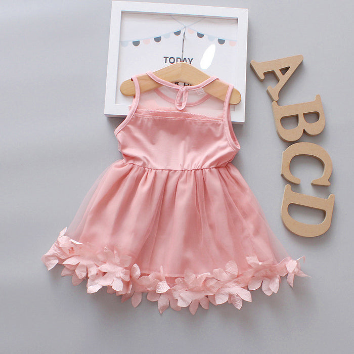Flower Fairy Party Dress for Kids